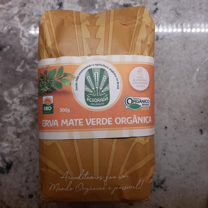 photo of Alvorada Erva Mate Verde Orgânica shared by @cmiethke on  09 May 2022 - review