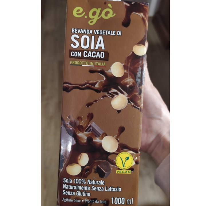 photo of e.gó Bevanda di soia con cacao shared by @lallicap on  06 May 2022 - review