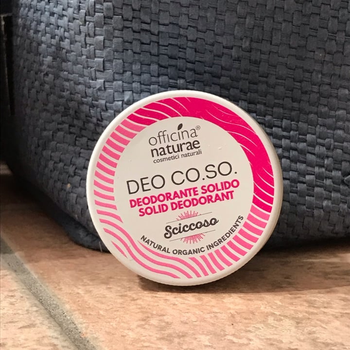 photo of Officina naturae Deo Co.So. Deodorante solido Sciccoso shared by @cleogan on  01 Apr 2022 - review