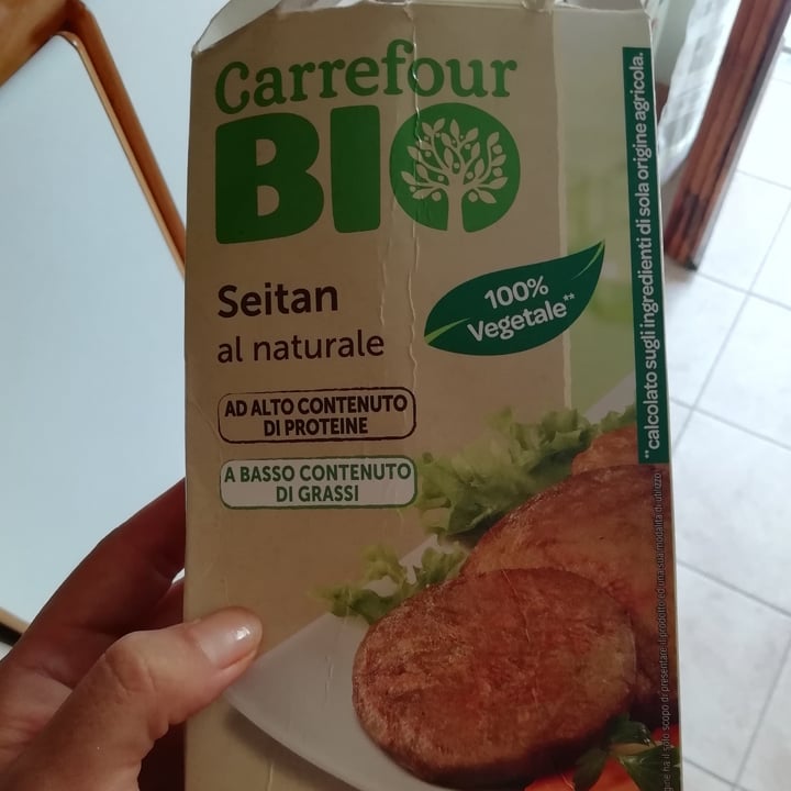 photo of Carrefour Bio Seitan Al Naturale shared by @marmellina10 on  03 Sep 2022 - review