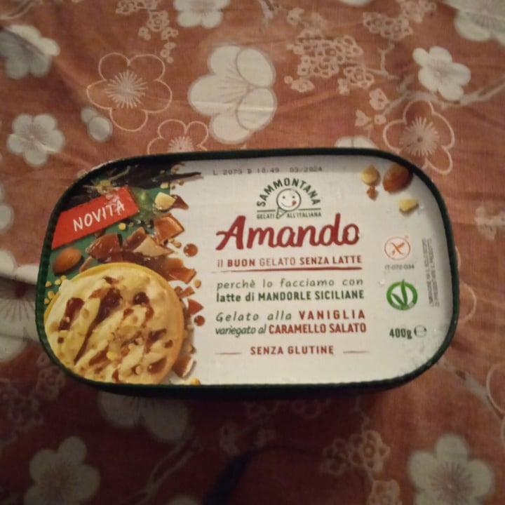 photo of Sammontana Gelato alla vaniglia variegato al caramello salato shared by @nausi78 on  07 May 2022 - review