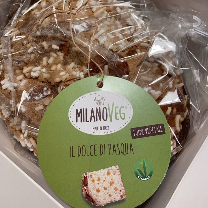 photo of MilanoVeg Colomba shared by @meggygiuanin333 on  08 Apr 2022 - review
