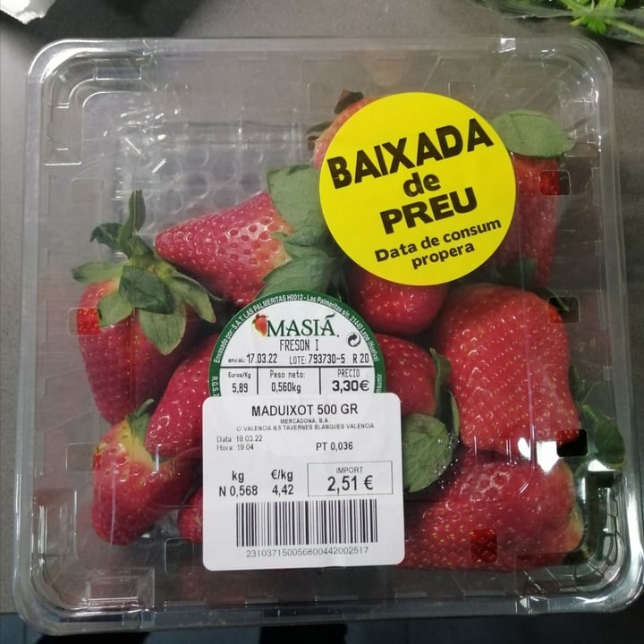 photo of La Masía Fresas shared by @inmaeternament on  19 Mar 2022 - review