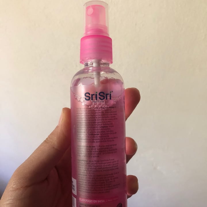 photo of SriSri Tattva Agua de Rosas shared by @gingermarian on  31 May 2021 - review
