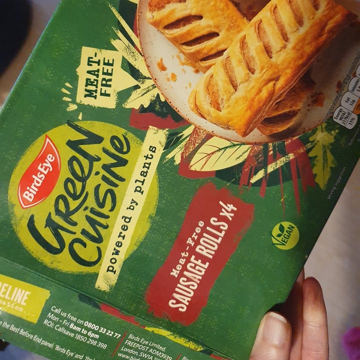 photo of Findus Meat-Free Sausage Rolls shared by @gembean on  20 Jan 2021 - review