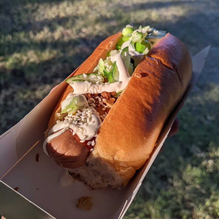 photo of Stanford Hall CSA Pigout - Loaded Hotdogs  - The Japanese shared by @katchan on  20 Jul 2022 - review