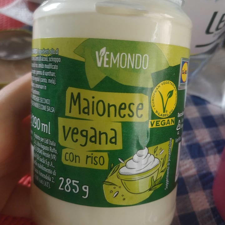 photo of Vemondo Maionese vegana con riso shared by @cecib on  19 Apr 2022 - review