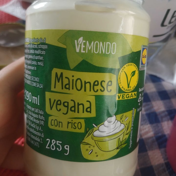 review photo of Vemondo Maionese vegana con riso shared by @cecib on 19 Apr 2022 - review