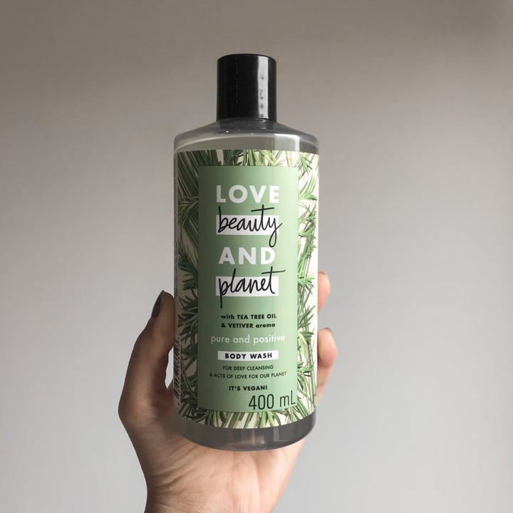 photo of Love Beauty and Planet Tea Tree Oil & Vetiver Aroma Body Wash shared by @pukkaku on  20 May 2020 - review