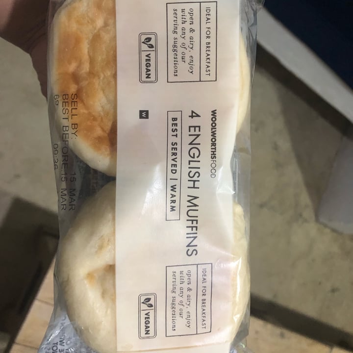 photo of Woolworths Food 4 English Muffins shared by @themissanderson on  06 Jul 2022 - review