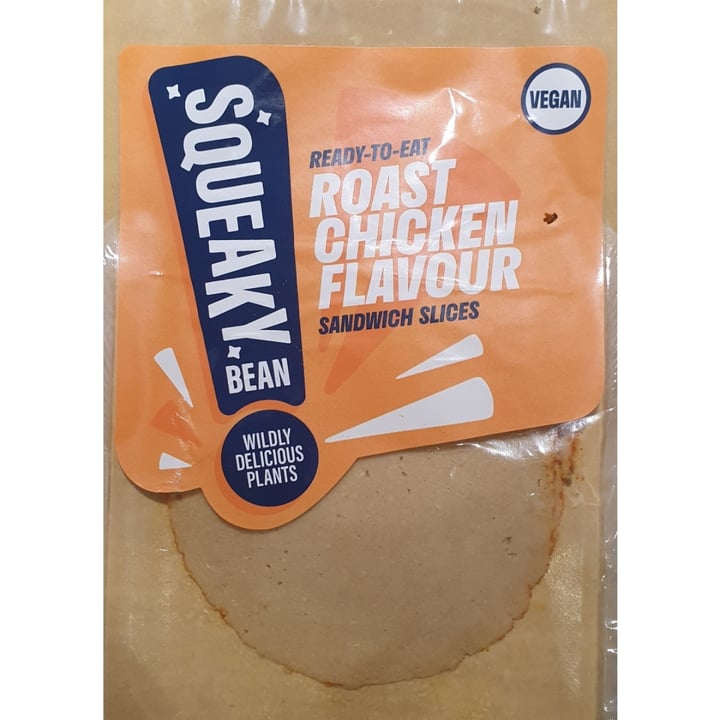photo of Squeaky Bean Roast Chicken Slices shared by @veganlmk on  24 Sep 2021 - review