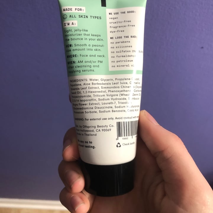 photo of Versed Dew Point Moisturizing Gel-Cream shared by @srw4 on  29 Sep 2021 - review