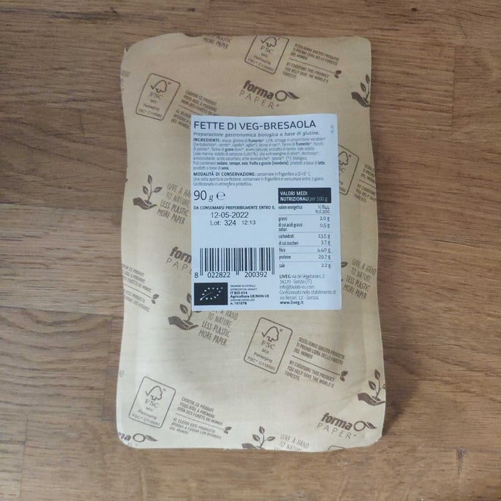 photo of Liveg Affettato gusto bresaola shared by @brandlez on  30 Mar 2022 - review