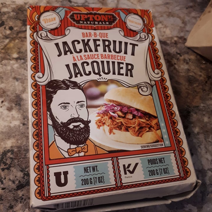 photo of Upton's Naturals jackfruit à la sauce bbq shared by @nobme6661 on  13 Dec 2022 - review