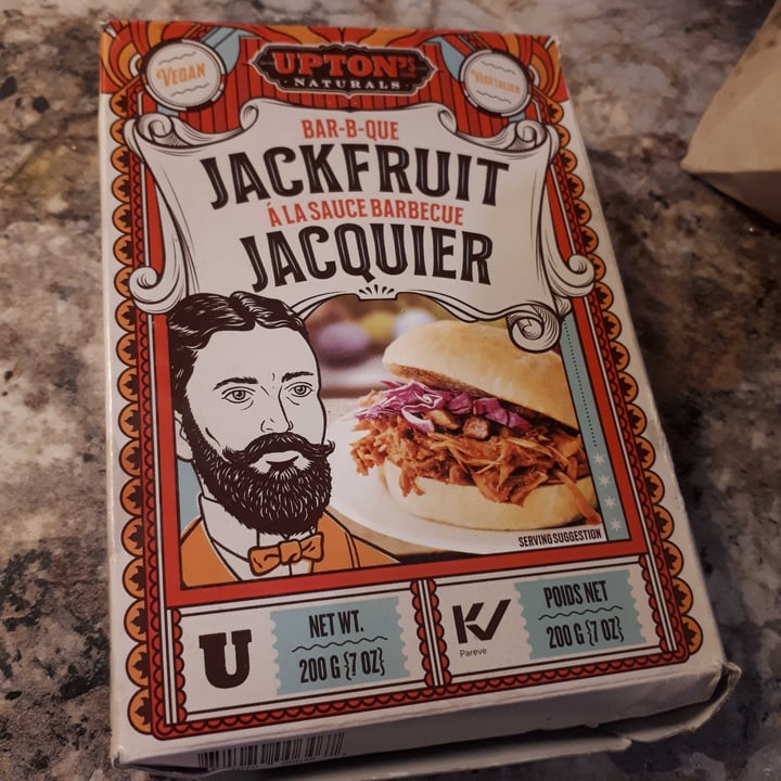 photo of Upton's Naturals Bar-B-Que Jackfruit shared by @nobme6661 on  13 Dec 2022 - review