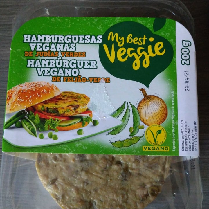 photo of My Best Veggie Hamburguesas De Judías shared by @walkabout-veg on  05 May 2021 - review
