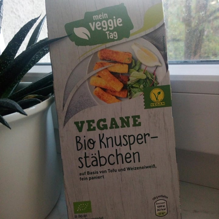 photo of Mein Veggie Tag Vegane Bio Knusper Stäbchen shared by @gwenda on  15 Oct 2021 - review
