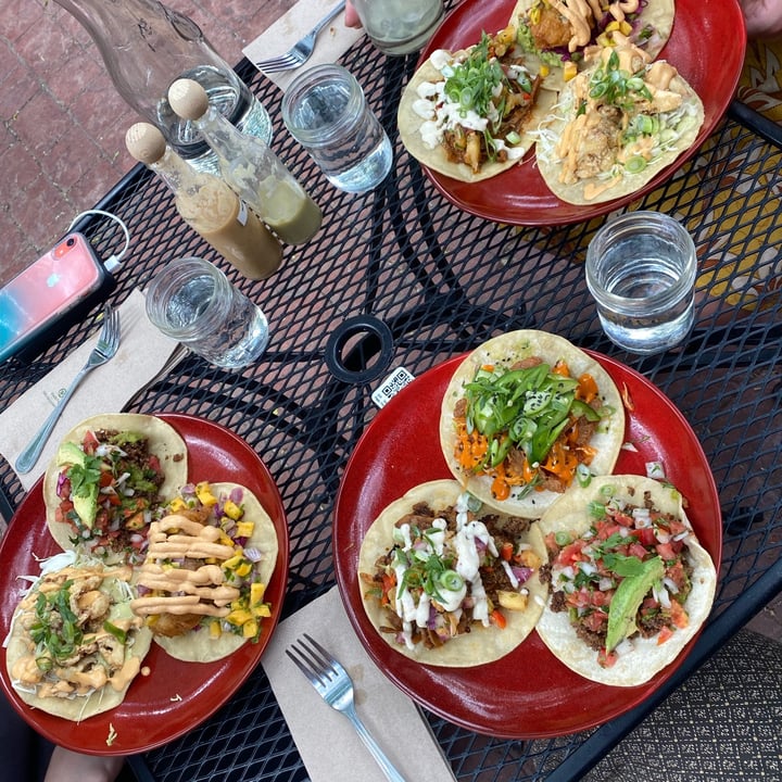 review photo of Vegan Street Mixed Tacos shared by @rhiannonthevegan on 04 Jun 2022 - review