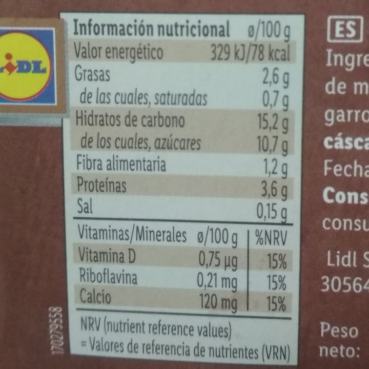 photo of Vemondo Natillas de Soja - Sabor Chocolate shared by @lide on  11 Jul 2022 - review