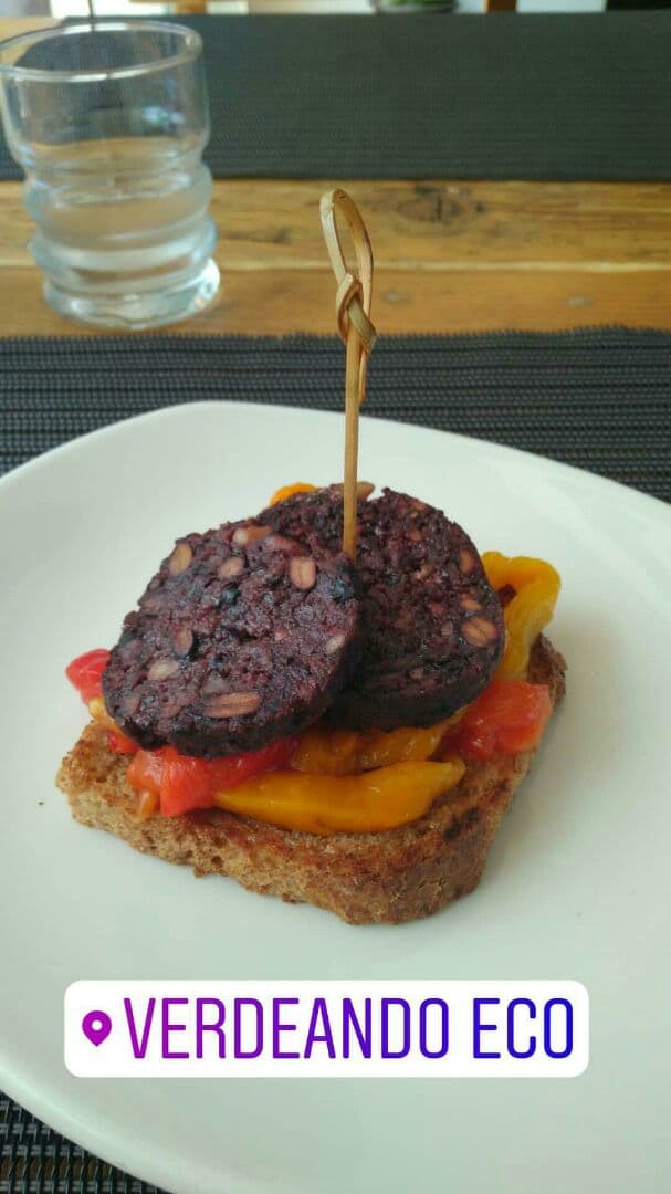 Photo of the dish “Montadito de amorcilla”