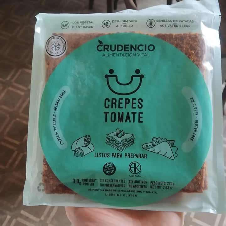 photo of Crudencio Crepes Tomate shared by @cosmar on  21 Oct 2022 - review