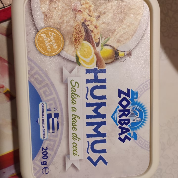 photo of Zorbas Hummus shared by @sisvegan on  25 Oct 2021 - review