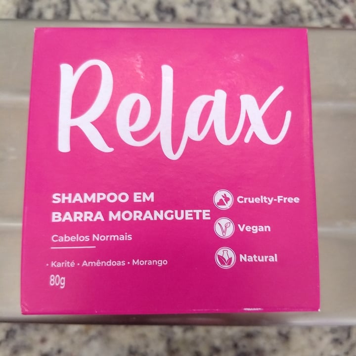 photo of Relax cosméticos Shampoo Em Barra Moranguete shared by @zairam on  01 Sep 2022 - review