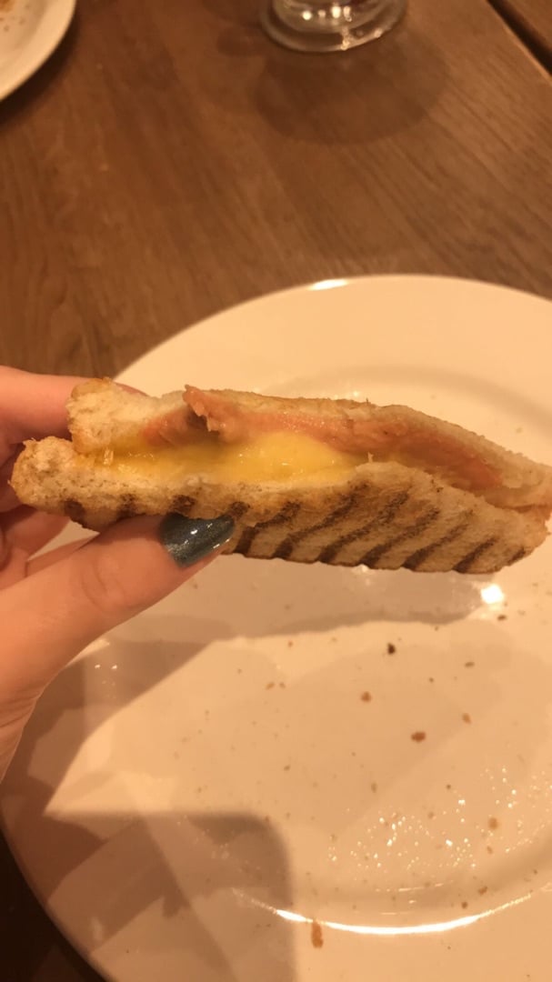 review photo of Costa Coffee Cheese And Ham Toastie shared by @crueltyfreeholly on 23 Jan 2020 - review