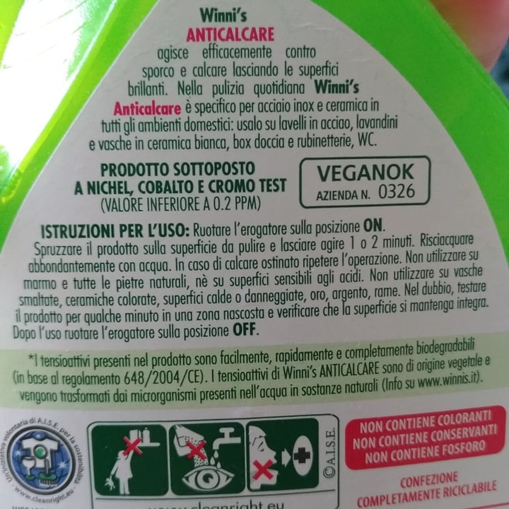 photo of Winni's Naturel Anticalcare shared by @iaia82 on  16 Jul 2021 - review