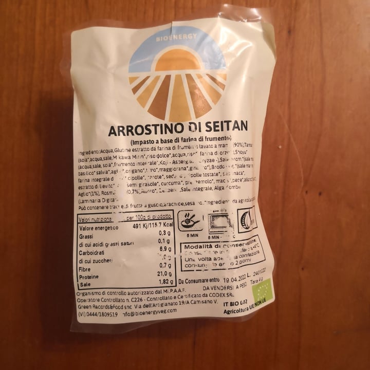review photo of Mediterranea BioVeg Arrosto Di Seitan shared by @giuliagazzoni on 04 May 2022 - review