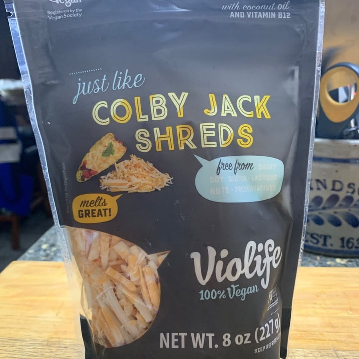 photo of Violife Colby Jack Shreds  shared by @marino13 on  04 Dec 2020 - review