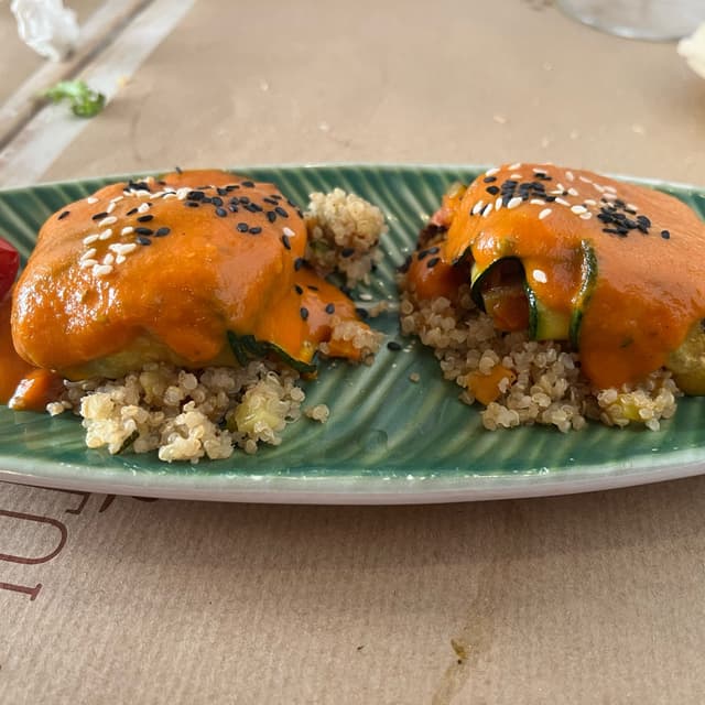 Photo of the dish “Saquitos del calaba”