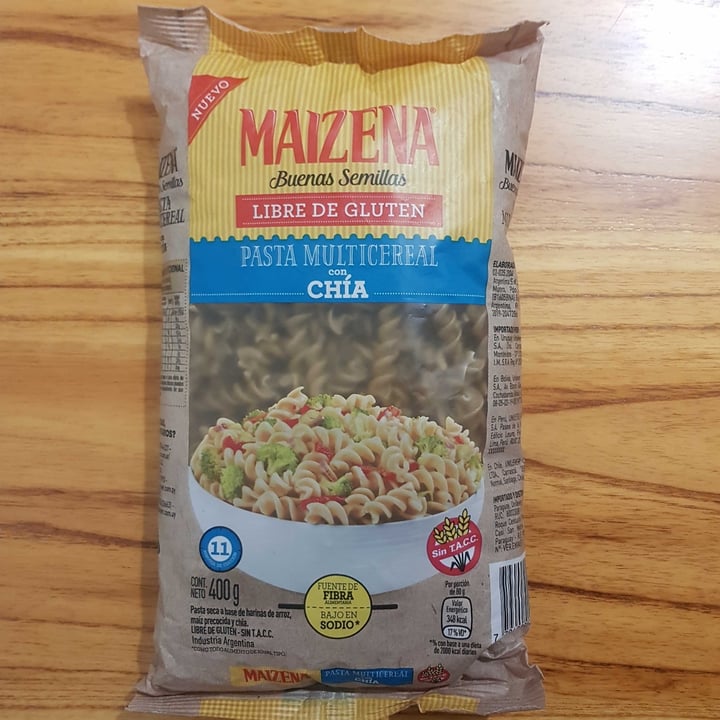 photo of Maizena Pasta Multicereal Con Chia shared by @sofiamorbiducci on  20 Sep 2021 - review