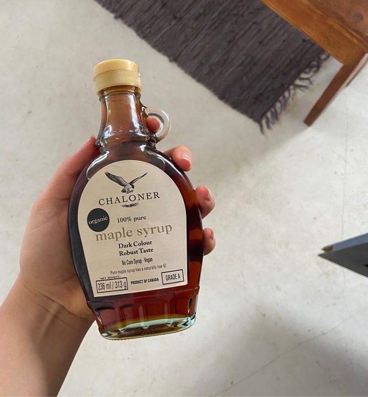 photo of Chaloner Maple Syrup shared by @vegan28 on  26 Apr 2020 - review