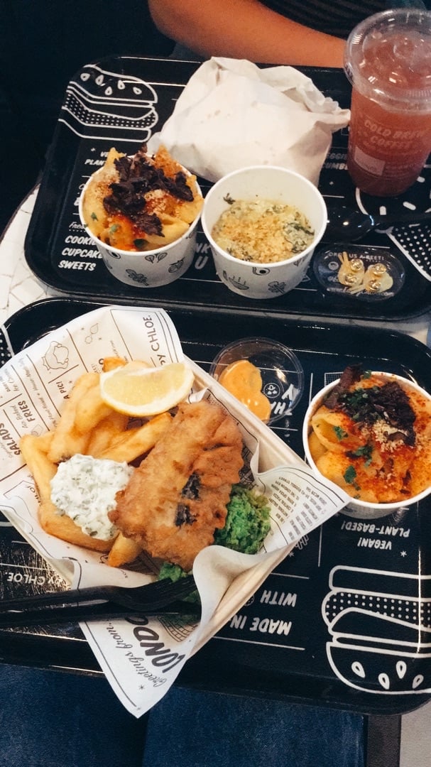 photo of by CHLOE. Tower Bridge Vegan Fish And Chips shared by @peachylily on  22 Apr 2020 - review