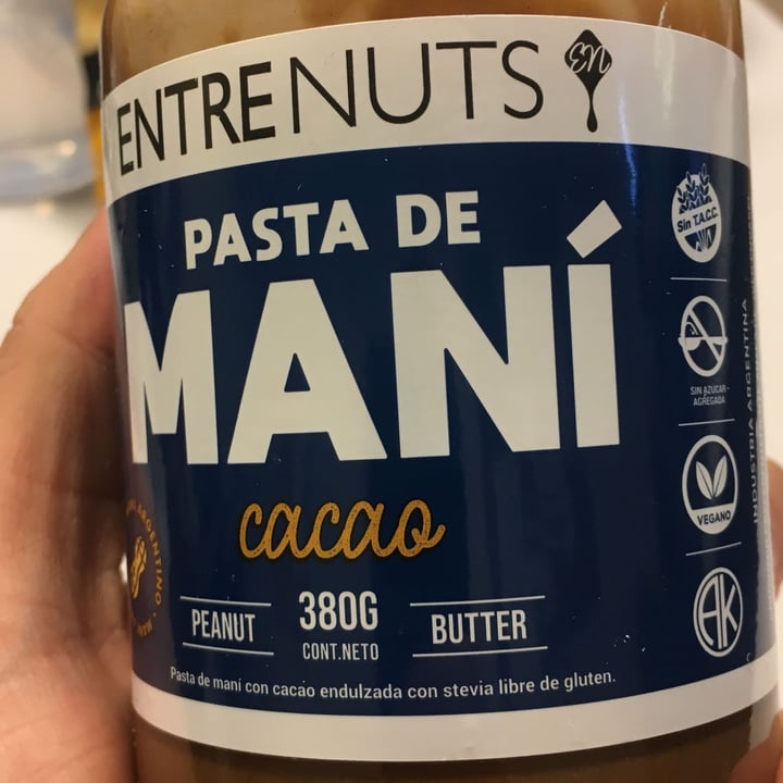 photo of EntreNuts Pasta de Maní con Cacao shared by @kecu on  10 Jun 2022 - review
