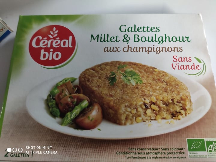 photo of Céréal Bio Steak Millet Boulghour shared by @sandrine on  21 Mar 2020 - review