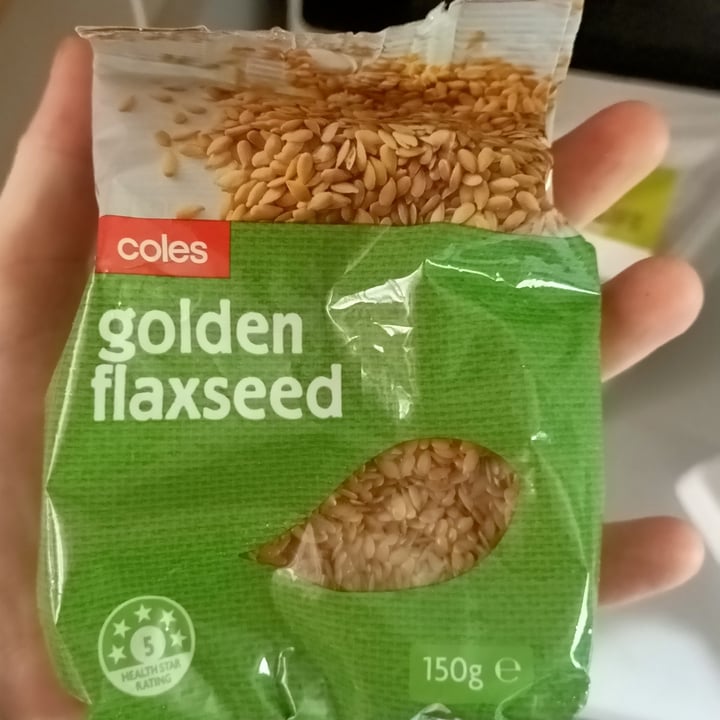 photo of Coles Flax seeds shared by @melicrep on  12 Mar 2022 - review