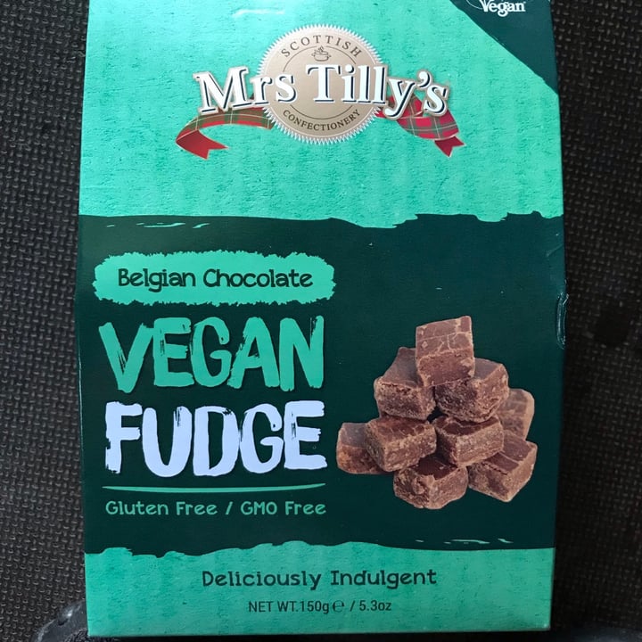 photo of Mrs Tilly’s Belgian Chocolate Vegan Fudge shared by @annmarievans on  23 Jun 2021 - review