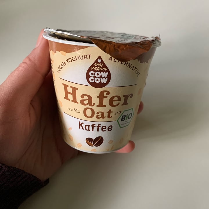 photo of my vegan cow cow Hafer Oat Kaffee shared by @renikaahas on  30 Mar 2022 - review
