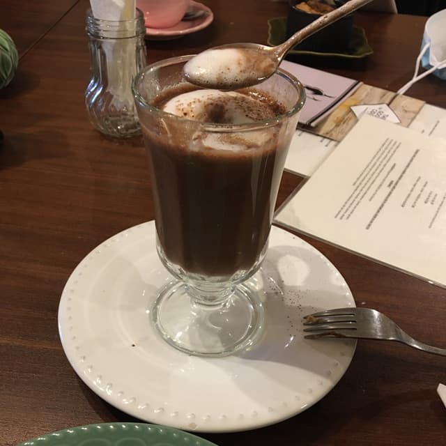 Foto do prato “Hot chocolate”