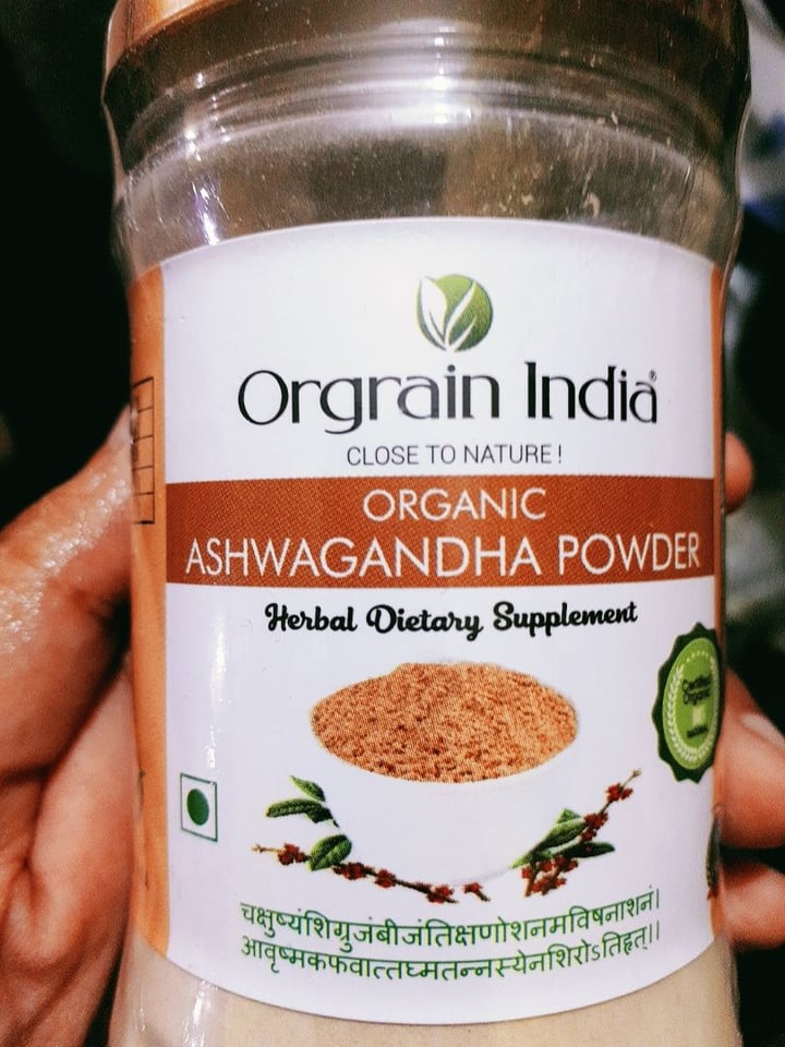 photo of Organic Trend Indian Ginseng (Ashwagandha Powder) shared by @drupasanadatta on  03 Nov 2020 - review