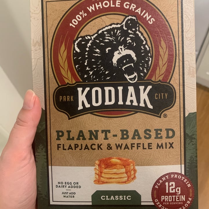 review photo of Kodiak Cakes Plant-based flapjack & waffle mix shared by @ellieangel on 21 Aug 2022 - review