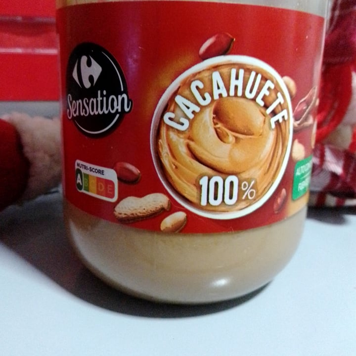 photo of Carrefour Sensation Crema cacahuete shared by @berengueremy on  20 Nov 2022 - review