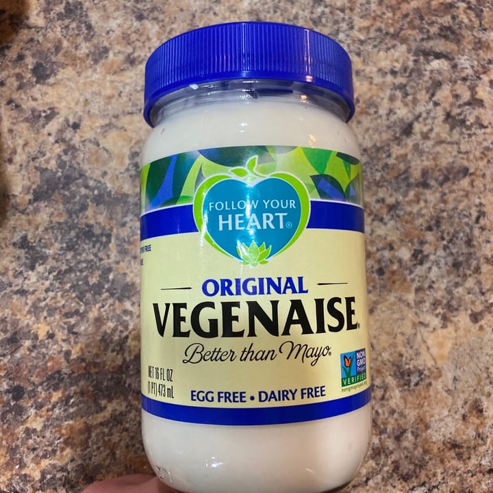 photo of Follow your Heart Original Vegenaise shared by @evyndella on  31 May 2020 - review