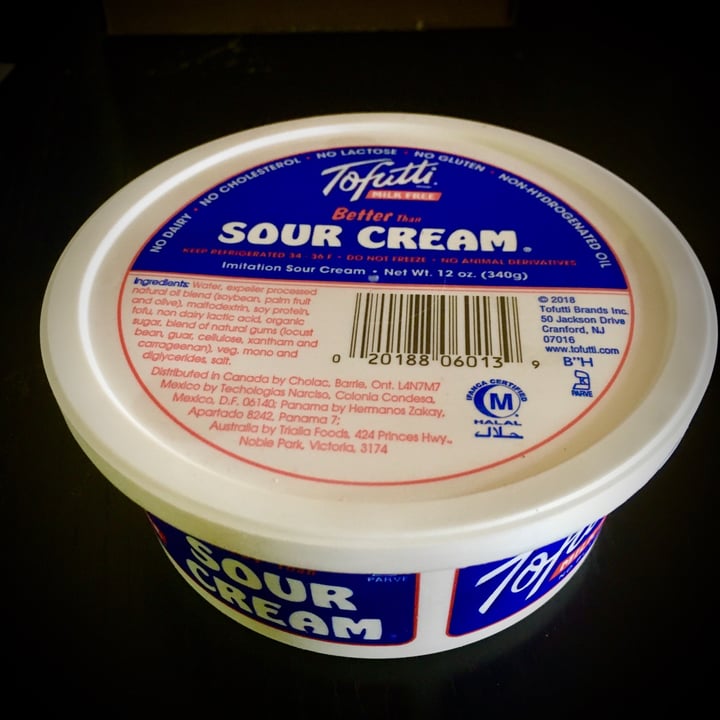 photo of Tofutti Better than Sour Cream shared by @renfield on  19 Jun 2022 - review