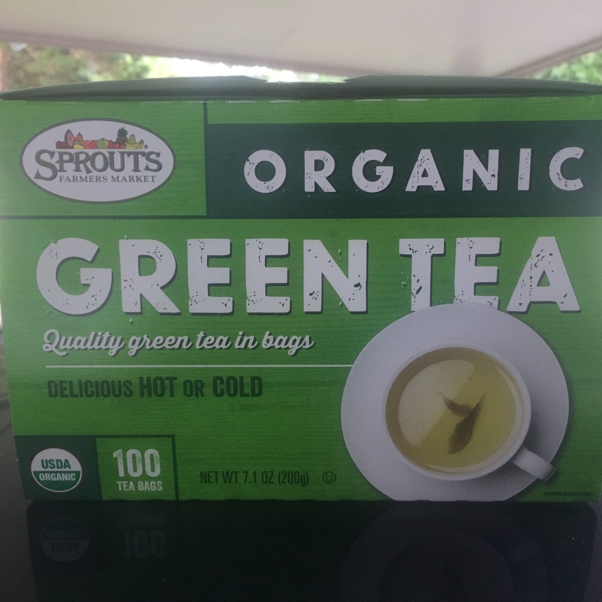 Organic Green Tea from Sprouts Farmers Market - Vegan Product Reviews ...