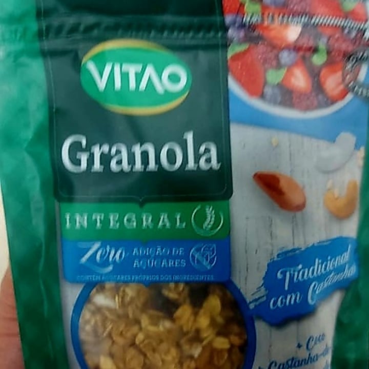 review photo of VITAO Granola integral de castanhas shared by @rosemarydealmeida on 05 May 2022 - review