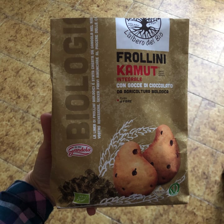 review photo of L'albero del Bio Frollìni di Kamut Integrale Con Gocce Di Cioccolato shared by @valentina88 on 16 Dec 2021 - review