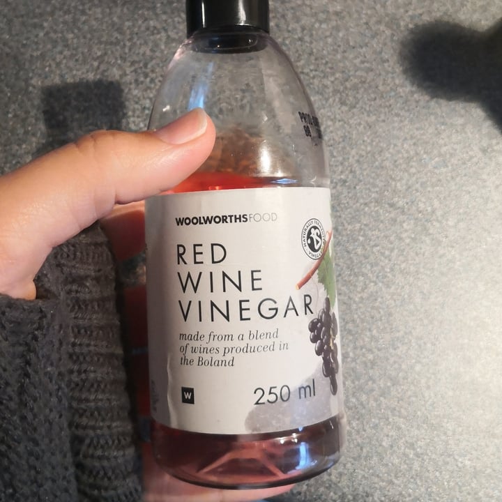 photo of Woolworths Food Red wine vinegar shared by @liezle on  09 Jun 2020 - review